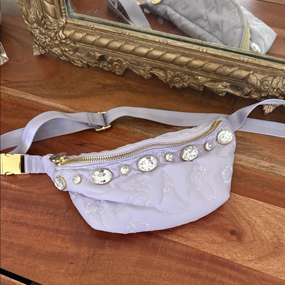 Stoney Clover Lane Disney Princess Lavender Embellished Women Bag